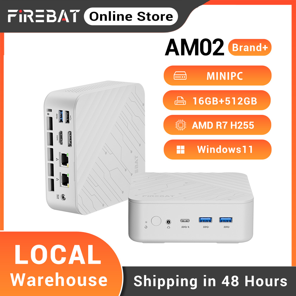 FIREBAT AM02 Mini PC AMD Ryzen - огляд і ціна Ddr5 Ram