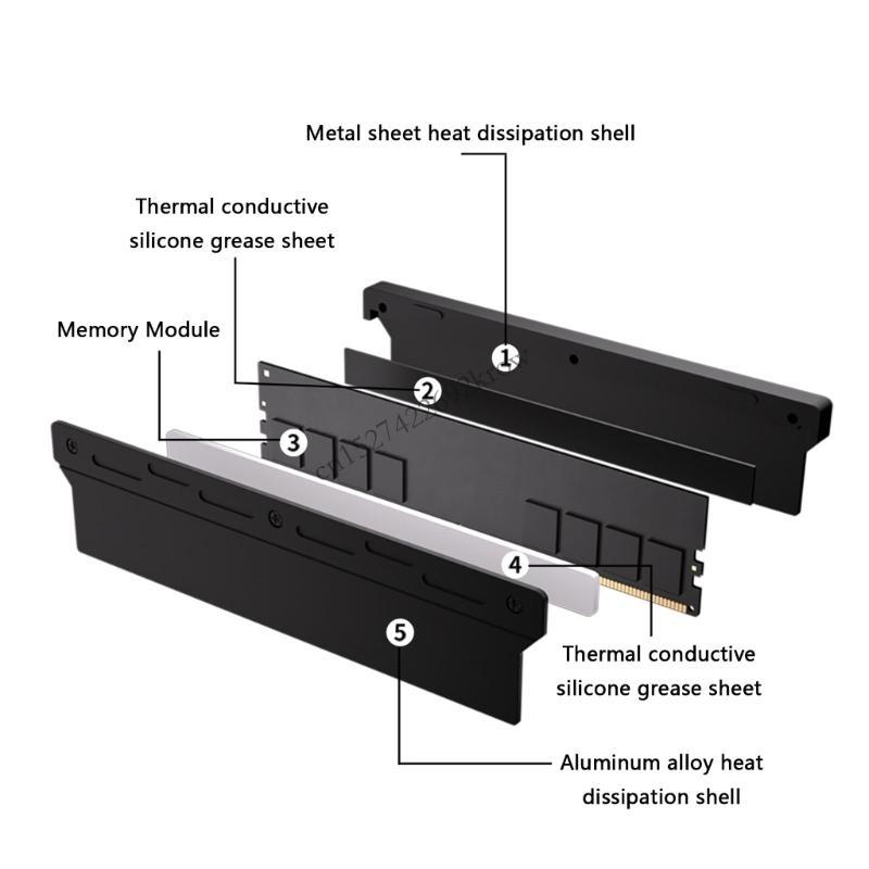 Memory Module Heatsink Cooling - огляд і ціна Ddr5 Memory