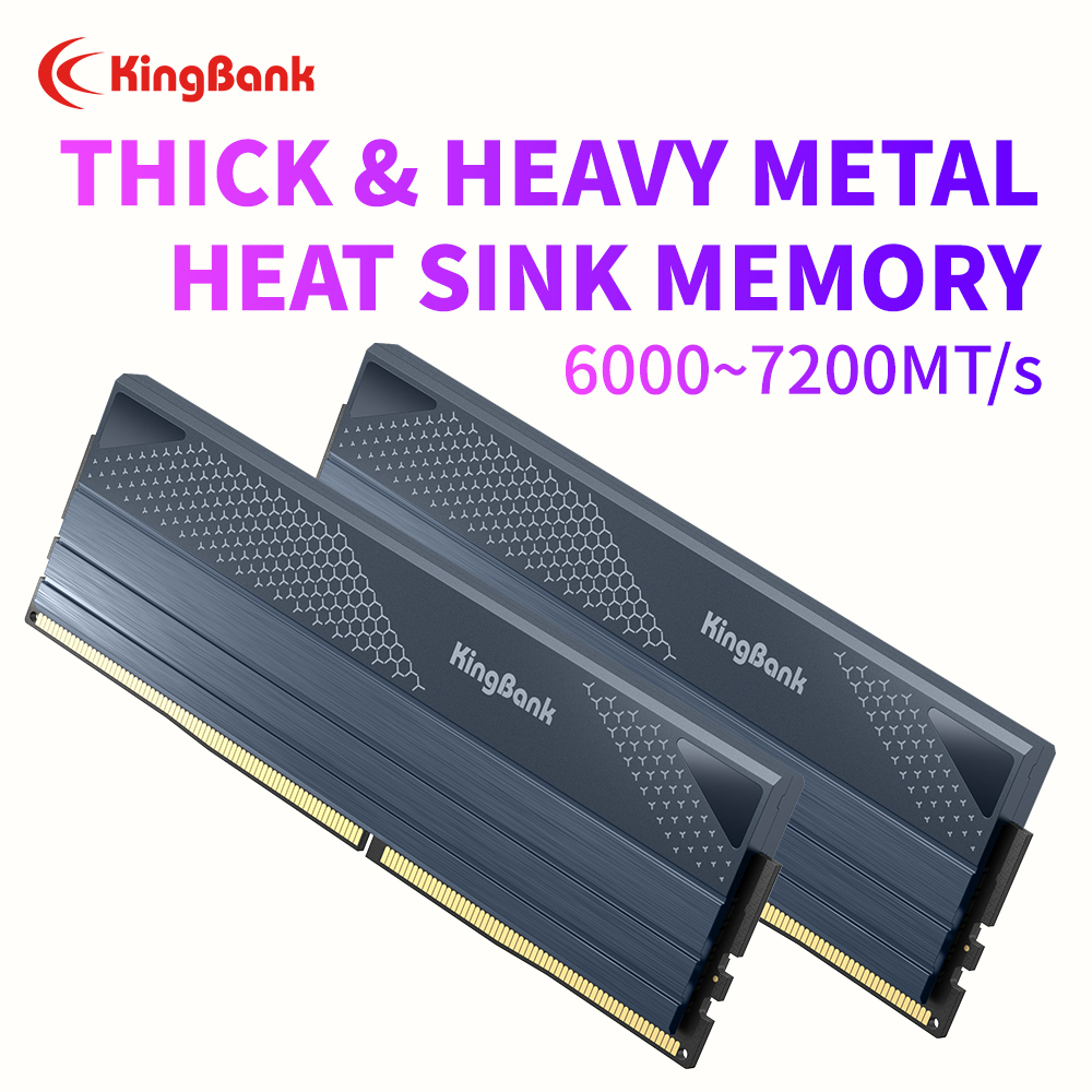 KingBank KFXB DDR5 RAM 16GBx2  - огляд і ціна Ddr5 16Gb 6000Mhz