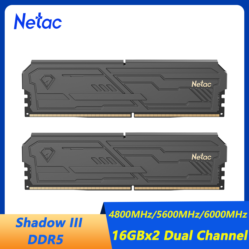 Netac DDR5 Memory Ram Shadow I - огляд і ціна Ddr5 6000Mhz