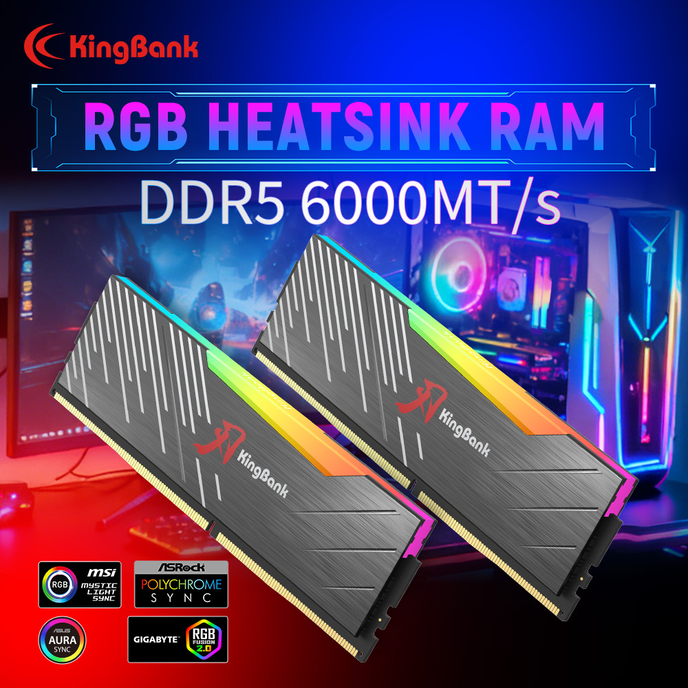 KingBank KRRB DDR5 RGB SoarBla - огляд і ціна Ddr5 64Gb