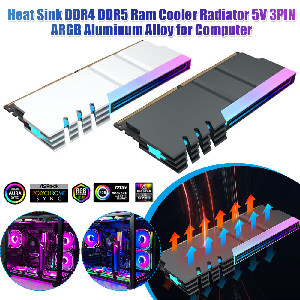 5V 3PIN ARGB PC Memory Module  - огляд і ціна Ddr5 Rgb Ram