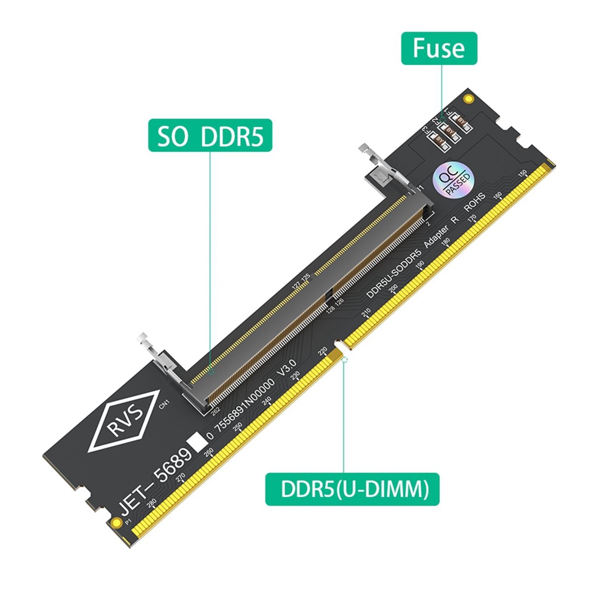 DT1461~Laptop DDR5 RAM to SO D - огляд і ціна Ddr5 Sodimm