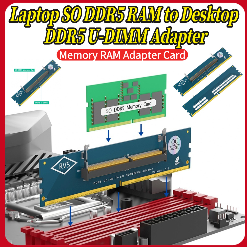 Laptop SO DDR5 RAM To Desktop  - огляд і ціна Ddr5 Sodimm